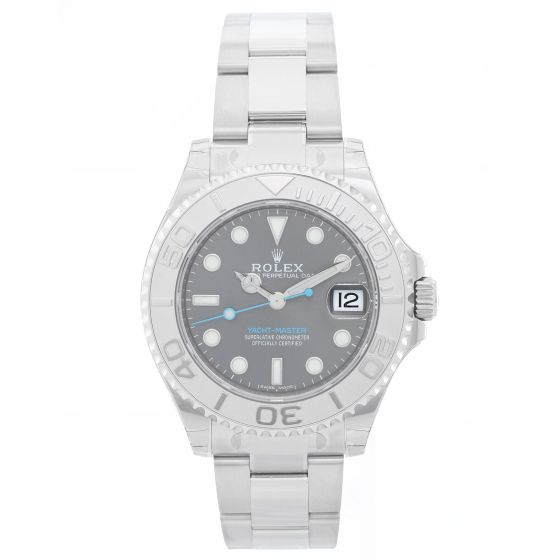 Rolex Dark Rhodium Yacht-Master Men's Stainles Steel Watch 268622