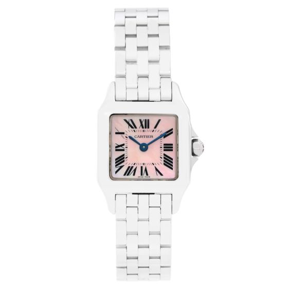 Cartier Santos Demoiselle Ladies Stainless Steel Quartz Watch W25075Z5