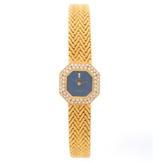 Corum Classique 18K Yellow Gold Diamond Watch
