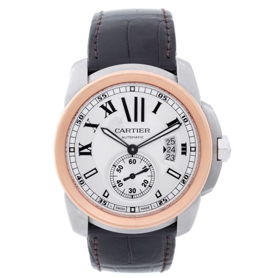 Calibre de Cartier Men's Large 42mm 2-Tone Watch W7100039