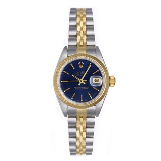 Rolex DateJust 2-Tone Ladies Watch Automatic Winding 69173