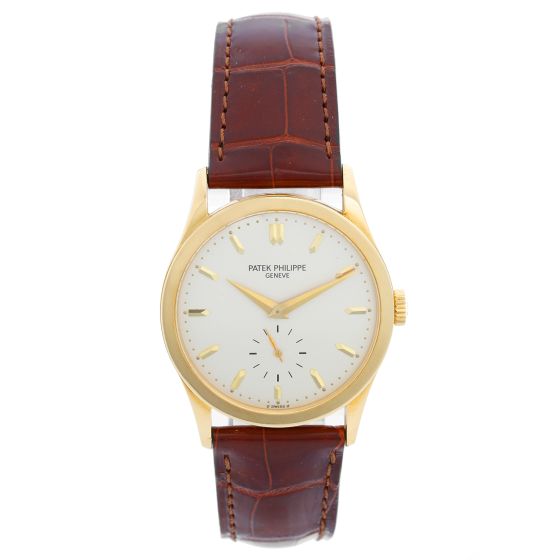 Patek Philippe Yellow Gold Calatrava Men's Watch Ref. 5096 or 5096J or 5096-J or 5096-001
