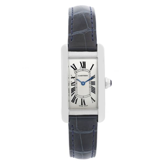 Cartier Stainless Steel  Tank Americaine Watch 