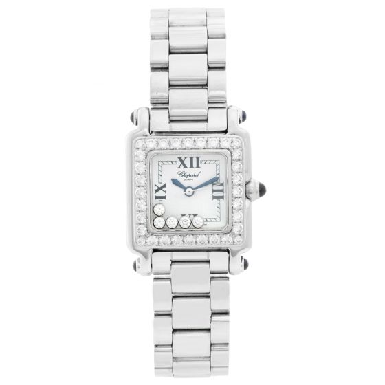 Chopard Happy Sport Ladies 5 Floating Diamonds Watch 27/8894-23/11