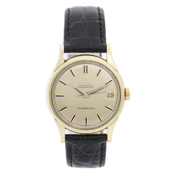 Omega Constellation Automatic 18K Yellow Gold Watch