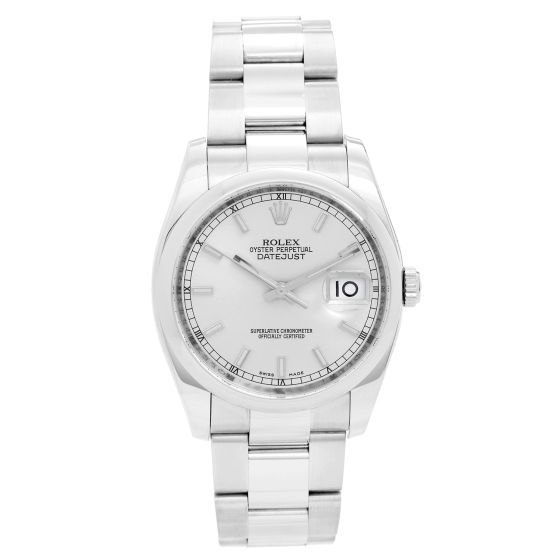 Rolex Datejust Men's Steel Watch 116200