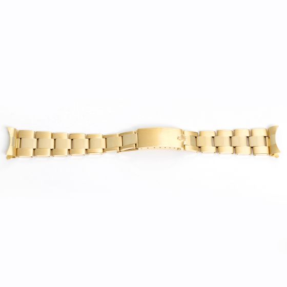 Rolex 14K Yellow Gold 19 mm Bracelet 