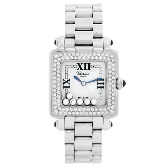 Chopard Happy Sport 6-Floating Diamonds Stainless Steel 27/8358-23