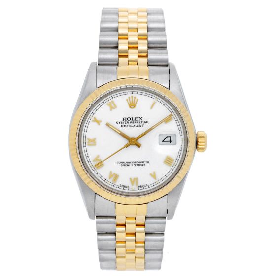 Rolex Datejust Men's 2-Tone Watch 16013