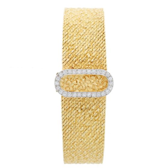 Omega 14K Yellow Gold Vintage Ladies Watch