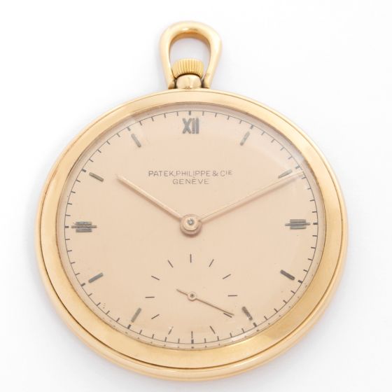 Patek Philippe 18k  Rose Gold Art Deco Pocket Watch
