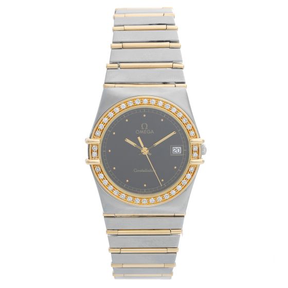 Omega Constellation 2-Tone Diamond Watch