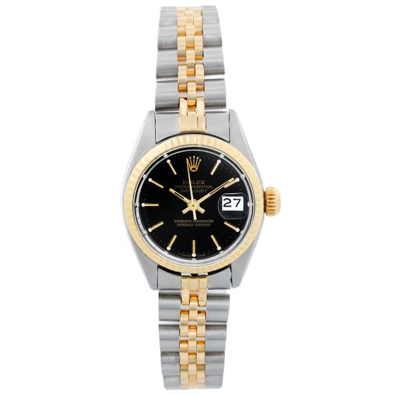 Rolex Ladies Date Two-Tone Watch 6917 