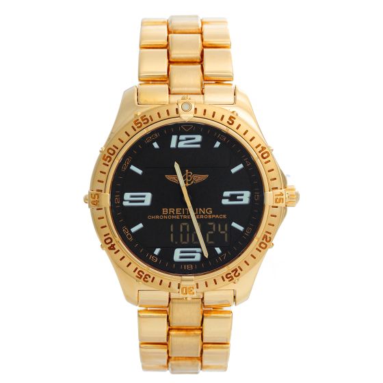 Breitling Aerospace Men's Yellow Gold Watch K75362