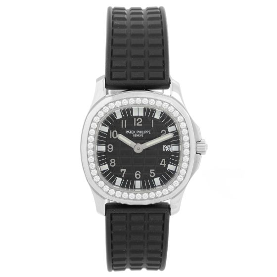 Patek Philippe Aquanaut Ladies Stainless Steel Diamond  Watch Ref. 4961