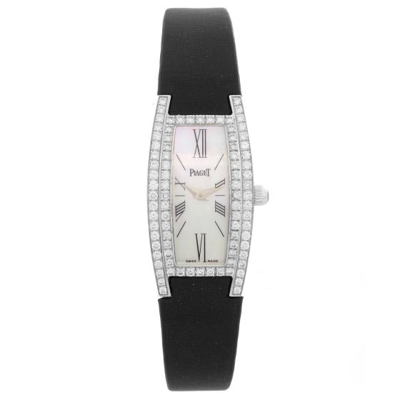 Piaget 18K White Gold Diamond Limelight Wrist Watch