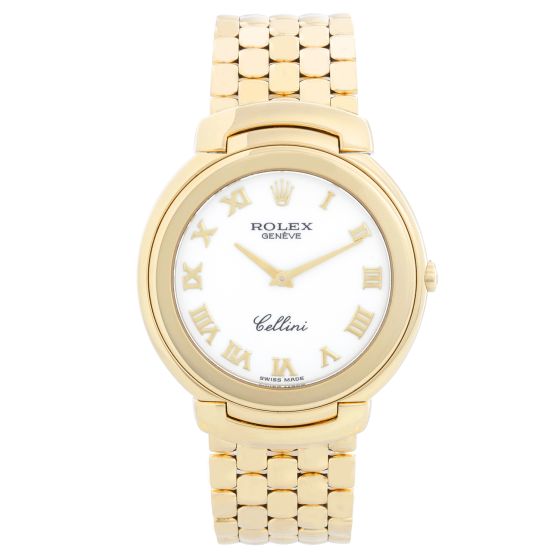 Rolex Cellini  Quartz 18k Yellow Gold Men's Watch 6623/8