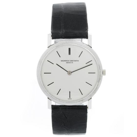 Vacheron Constantin 18K White Gold Ultra Thin Men's Watch