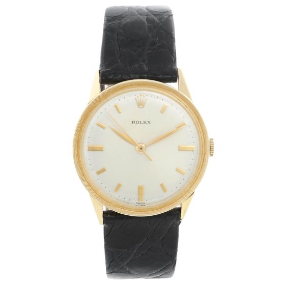 Rolex Vintage 14K Yellow Gold Mens Watch