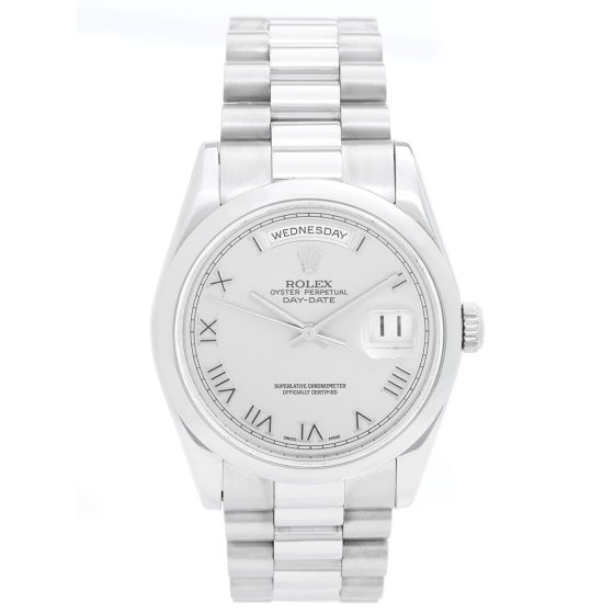 Rolex President Day-Date Platinum Men's Watch 118206