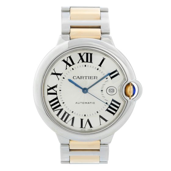 Cartier Ballon Bleu 2-Tone Large 42mm Watch W69009Z3
