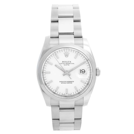 Rolex Date Oyster Perpetual Men's Watch 115200