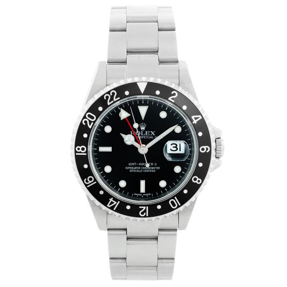 Men's Rolex GMT-Master II Watch 16710 Error Dial