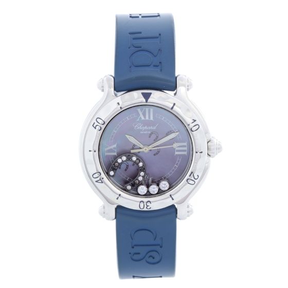 Chopard Happy Sport Ladies Mother of Pearl Watch