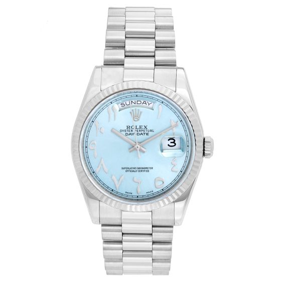 Men's Rolex President Day-Date Watch Custom Dial  118239