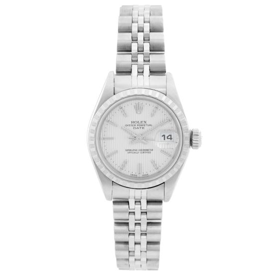 Rolex Ladies Date Stainless Steel Used Watch 79240