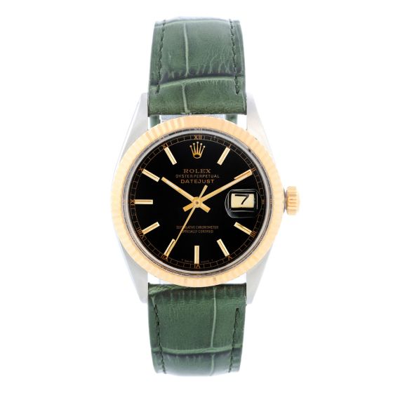 Rolex Datejust Automatic Steel & Gold Men's Watch 16013