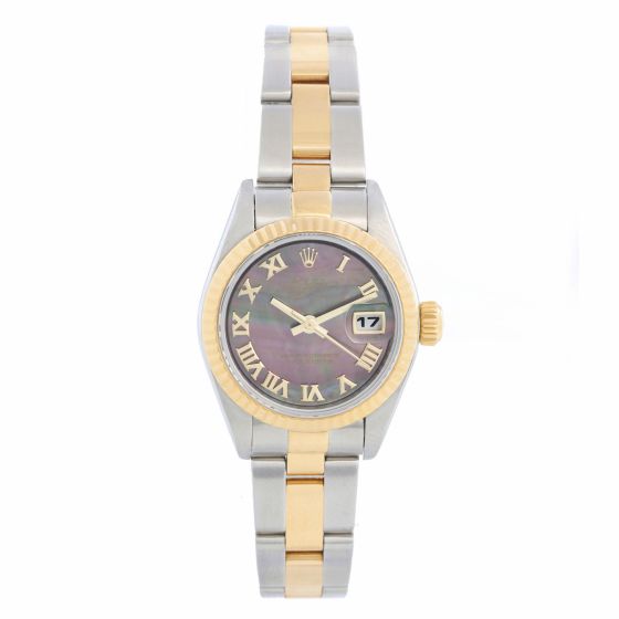Ladies Rolex Datejust Stainless Steel & 18k Gold 2-Tone Watch 79173