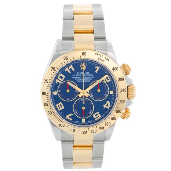 Rolex Cosmograph Daytona Men's Watch 116523 Blue Dial
