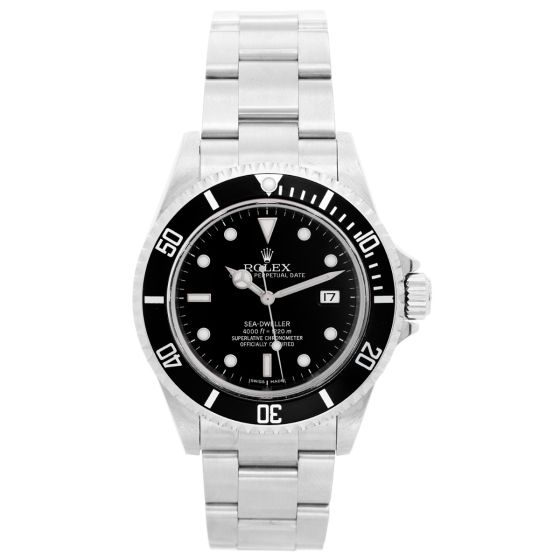 Collectors Special Rolex Sea Dweller Stainless Steel Men's Divers Watch 16600