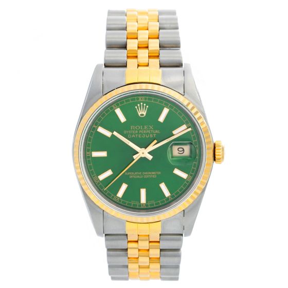 Rolex Datejust Men's 2-Tone Automatic Watch 16233