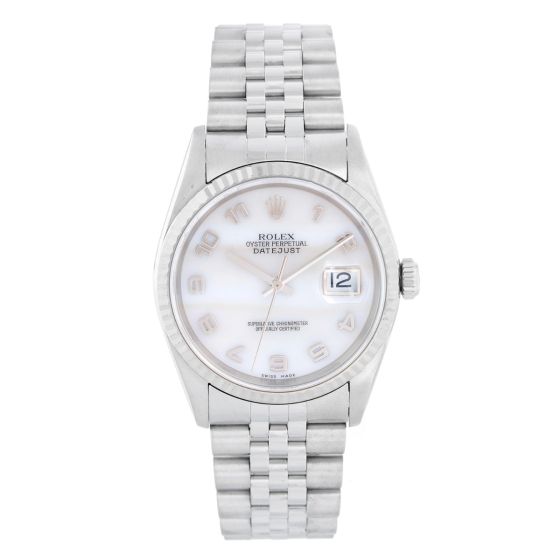 Rolex Datejust Steel & Gold 2-Tone  Men's Watch 16234 