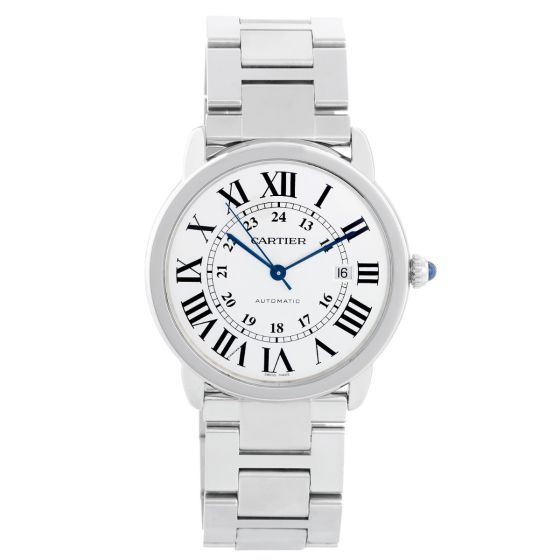 Cartier Solo Ronde Men's 42 mm Stainless Steel Watch 3517