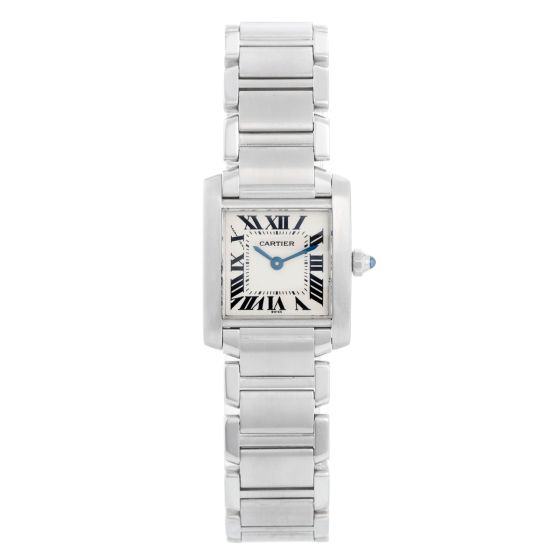 Cartier Tank Francaise Ladies Steel Watch W51008Q3 2300