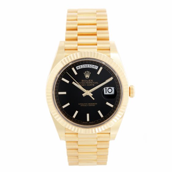 Rolex Day-Date 40 President 18k Yellow Gold Men's 40mm Watch 228238