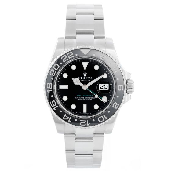 Men's Rolex GMT - Master II Steel Watch 116710 (116710LN)