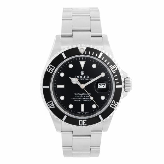 Rolex Submariner 16610 Stainless Steel Men's Watch