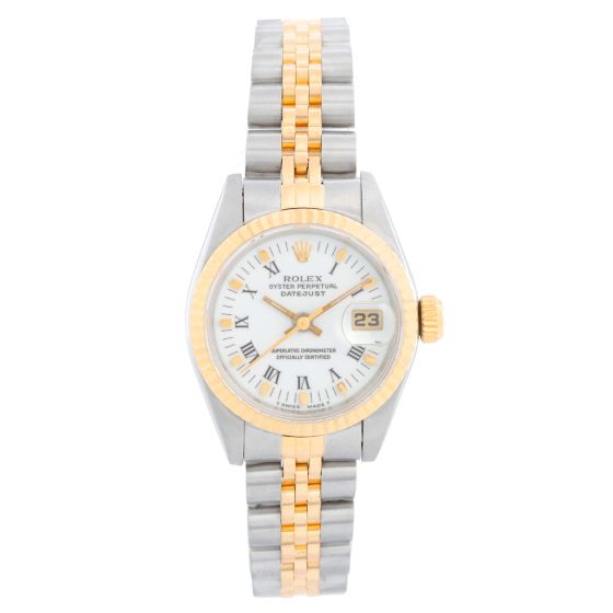 Rolex Datejust Ladies Steel & Gold 2-Tone Watch 69173
