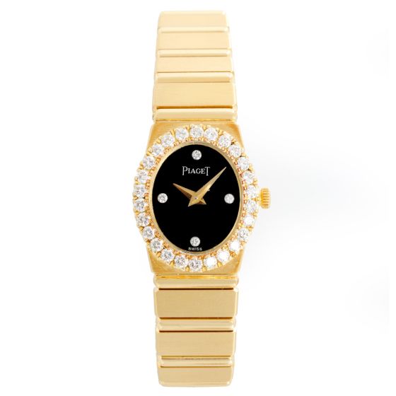 Ladies Piaget Polo 8326 C 701 18K Yellow Gold watch with Diamonds