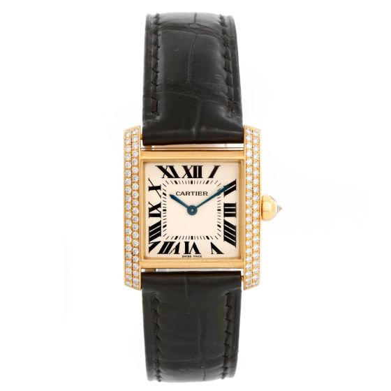 Cartier Tank Francaise Midsize 18k Yellow Gold Watch