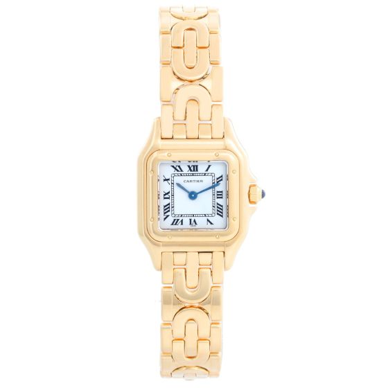 Cartier Panther / Panthere  Ladies 18k Yellow Gold Watch WF3070B9 1280
