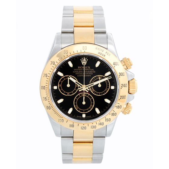 Rolex Cosmograph Daytona Men's Two Tone Watch 116523