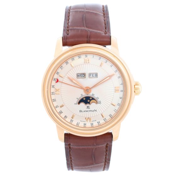 Blancpain Leman 260th Anniversary Edition Men's 18K Rose Gold Watch 2653-3318-53A