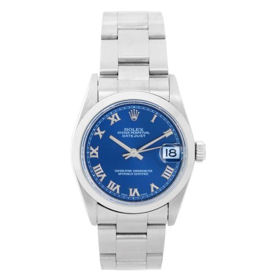 Rolex Datejust Midsize Men's Or Ladies Steel Watch 78240