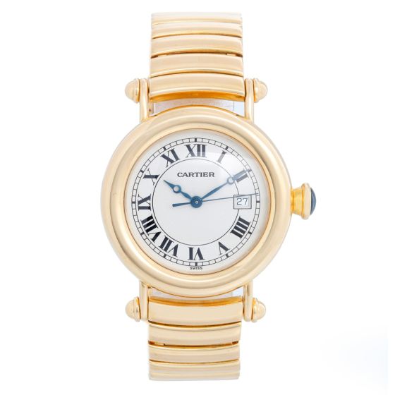 Cartier Diabolo 18k Yellow Gold Midsize Watch 1420