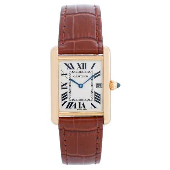 Cartier Tank Louis 18K Yellow Unisex Gold Watch W1529756 2441